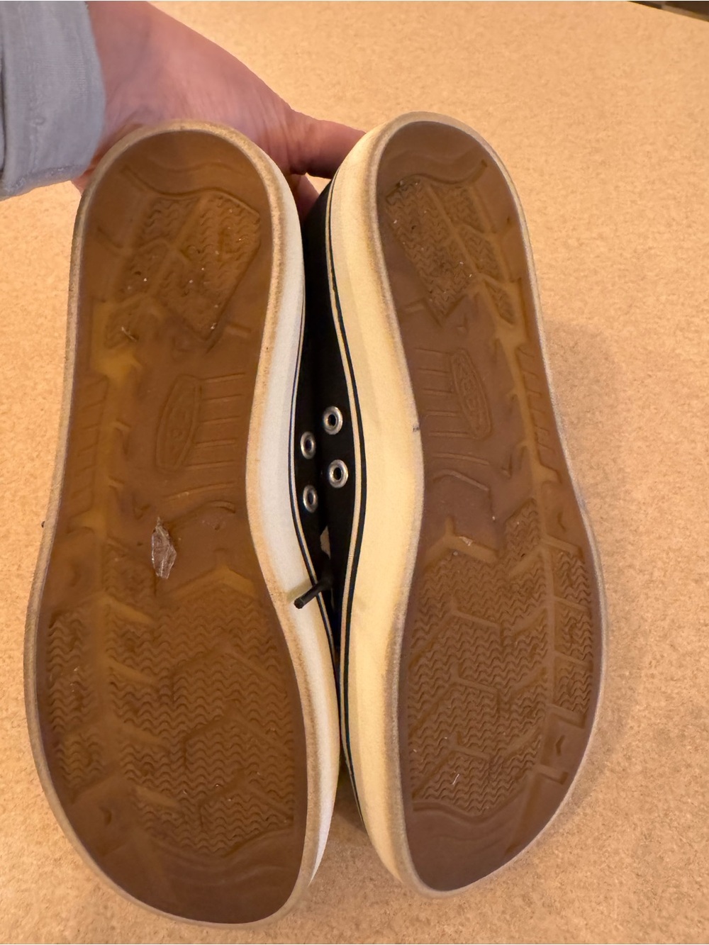 Keen Black Canvas Sneakers with White Toe - Picture 4 of 6